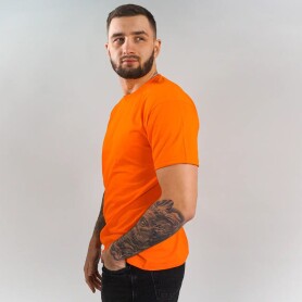 T-shirt working "Fruit of the loom" orange 165 g / m2 (220037) T-shirt working "Fruit of the loom" orange 165 g / m2 (220037) фото 4
