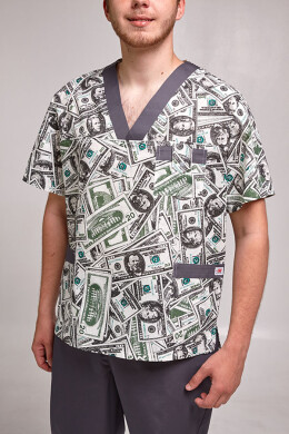 Jacket K-33 Unisex surgical universal. Dollar (545027) Jacket K-33 Unisex surgical universal. Dollar (545027) фото 3