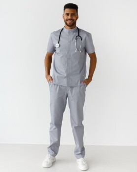 Medical suit for men Boston gray 129-328-679/485-328-679 (6613673) Medical suit for men Boston gray 129-328-679/485-328-679 (6613673) фото 6
