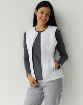 Medical insulated vest women's Geneva white 366-324-844 (6613195) Medical insulated vest women's Geneva white 366-324-844 (6613195) фото 1