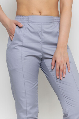 Костюм женский медицинский Моник, зауженные брюки. Дым (5436956) Костюм женский медицинский Моник, зауженные брюки. Дым (5436956) фото 10