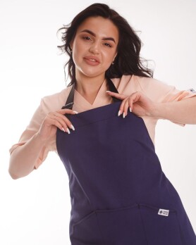 Professional water-repellent apron Verona navy blue 173-406-909 (6613858) Professional water-repellent apron Verona navy blue 173-406-909 (6613858) фото 3