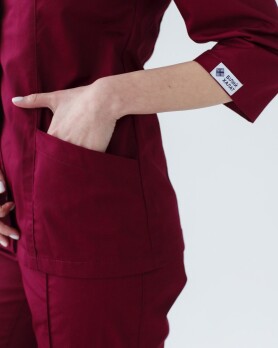 Medical suit women's Lotus marsala 125-326-679 (6613244) Medical suit women's Lotus marsala 125-326-679 (6613244) фото 5