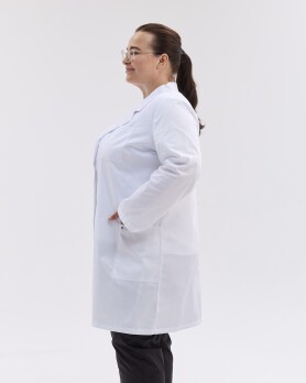 Medical coat Student white (long sleeve) 586-324-677 / 587-324-677 (6638145) Medical coat Student white (long sleeve) 586-324-677 / 587-324-677 (6638145) фото 5