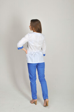 Strelka+ Br. skinny suit. COTTON. White / polis (544674) Strelka+ Br. skinny suit. COTTON. White / polis (544674) фото 4