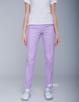 Women's medical trousers "Beatrice" purple (3399125) Women's medical trousers "Beatrice" purple (3399125) фото 1