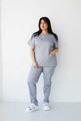 Women's medical suit Topaz gray Elite Stretch 488-328-705 / 492-328-705 (6624451) Women's medical suit Topaz gray Elite Stretch 488-328-705 / 492-328-705 (6624451) фото 7