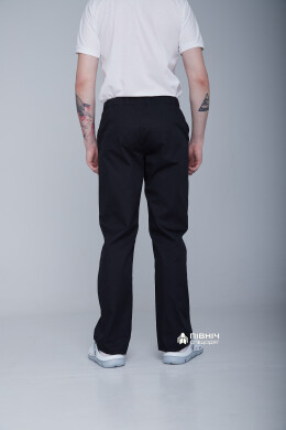 Medical trousers for men "Ivan" black (3399117) Medical trousers for men "Ivan" black (3399117) фото 3