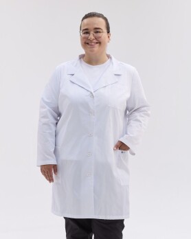 Medical coat Student white (long sleeve) 586-324-677 / 587-324-677 (6638145) Medical coat Student white (long sleeve) 586-324-677 / 587-324-677 (6638145) фото 2