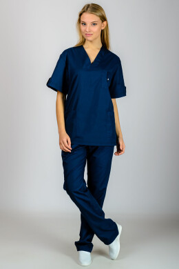 Suit K-33-1. COTTON. Unisex Dark blue (544757) Suit K-33-1. COTTON. Unisex Dark blue (544757) фото 1
