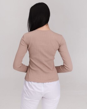 Medical longsleeve in women's mocha welt 392-421-901 (6613459) Medical longsleeve in women's mocha welt 392-421-901 (6613459) фото 2