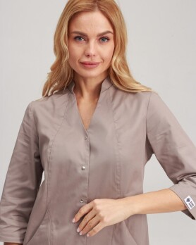 Medical gown women's Elizabeth mocco 416-421-679 (6613606) Medical gown women's Elizabeth mocco 416-421-679 (6613606) фото 5