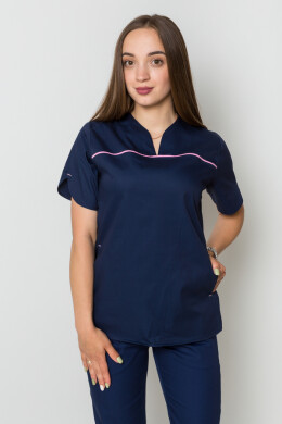 Костюм медицинский Батерфляй с джоггерами. COTTON. Темно-синий (5410065) Костюм медицинский Батерфляй с джоггерами. COTTON. Темно-синий (5410065) фото 10