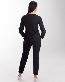 Medical suit for women Jacqueline black 440-321-677 (6613357) Medical suit for women Jacqueline black 440-321-677 (6613357) фото 2