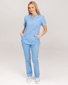 Medical Women's Shirt Topaz Light Blue 433-436-705 (6613536) Medical Women's Shirt Topaz Light Blue 433-436-705 (6613536) фото 2