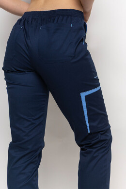Medical Emeli-stretch trousers for women. Dark blue (5436959) Medical Emeli-stretch trousers for women. Dark blue (5436959) фото 8
