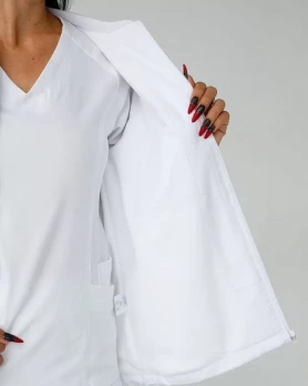Medical jacket women's Atlanta white 522-324-842 (6637347) Medical jacket women's Atlanta white 522-324-842 (6637347) фото 3
