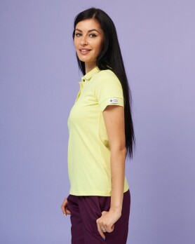 Medical polo for women lime 147-330-677 (6613396) Medical polo for women lime 147-330-677 (6613396) фото 6