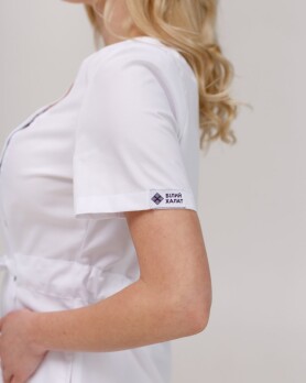 Medical tunic for women Naomi white 151-324-679 (6613947) Medical tunic for women Naomi white 151-324-679 (6613947) фото 7