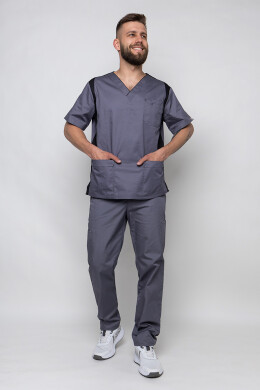 Manhattan suit with trousers Practical. Asphalt (5437014) Manhattan suit with trousers Practical. Asphalt (5437014) фото 1