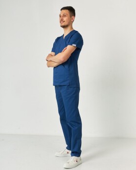 Medical suit for men Milan sapphire 134-360-708 (6613726) Medical suit for men Milan sapphire 134-360-708 (6613726) фото 7