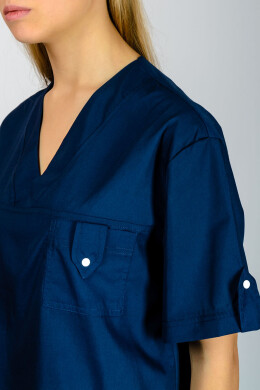 Suit K-33-1. COTTON. Unisex Dark blue (544757) Suit K-33-1. COTTON. Unisex Dark blue (544757) фото 3