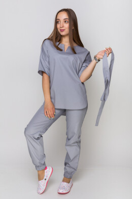 Medical suit Rio with joggers women. Smoke (5410176) Medical suit Rio with joggers women. Smoke (5410176) фото 18