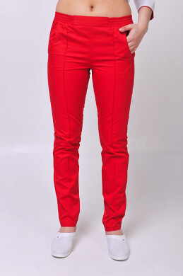 Venice+ Br. skinny suit. COTTON. White / red (544626) Venice+ Br. skinny suit. COTTON. White / red (544626) фото 7