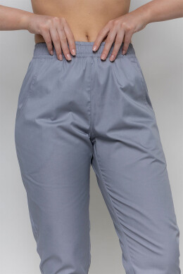 Джоггеры Афина женские 4 кармана, медицинские. Дым. COTTON (5436973) Джоггеры Афина женские 4 кармана, медицинские. Дым. COTTON (5436973) фото 4