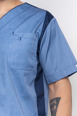 Medical jacket for men Manhattan. Colour "denim" (5437040) Medical jacket for men Manhattan. Colour "denim" (5437040) фото 7