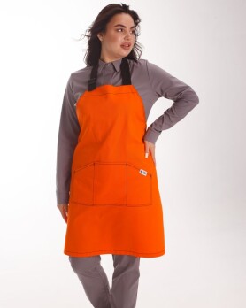 Professional water-repellent apron Verona orange 173-498-909 (6613855) Professional water-repellent apron Verona orange 173-498-909 (6613855) фото 3