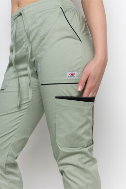 Medical Emeli-stretch trousers for women. Pistachio (5436970) Medical Emeli-stretch trousers for women. Pistachio (5436970) фото 9