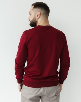 Medical Sweatshirt New York Men's Cherry 360-416-758 (6613779) Medical Sweatshirt New York Men's Cherry 360-416-758 (6613779) фото 3