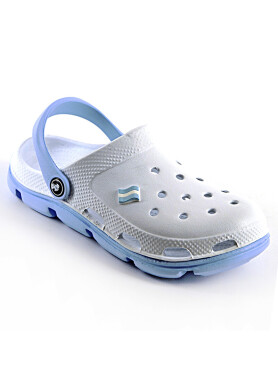 Women's Crocs - White, Blue (220997) Women's Crocs - White, Blue (220997) фото 3