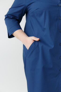 Women's medical gown Valerie blue +SIZE 156-322-677 (6625328) Women's medical gown Valerie blue +SIZE 156-322-677 (6625328) фото 8