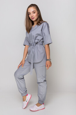 Medical suit Rio with joggers women. Smoke (5410176) Medical suit Rio with joggers women. Smoke (5410176) фото 12