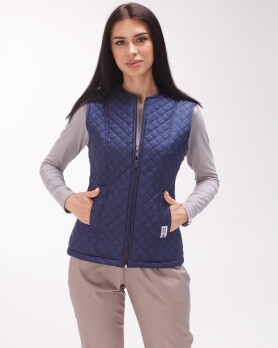 Medical insulated vest women's Geneva dark blue 366-406-844 (6613198) Medical insulated vest women's Geneva dark blue 366-406-844 (6613198) фото 1