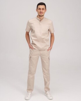 Men's Medical Suit Denver Cream 404-460-679 (6613722) Men's Medical Suit Denver Cream 404-460-679 (6613722) фото 1