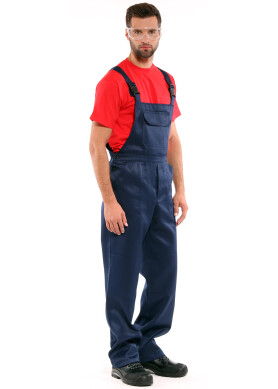 Suit worker "STANDARD" (Greta 210) blue - bib overall and jacket (1231) Suit worker "STANDARD" (Greta 210) blue - bib overall and jacket (1231) фото 2