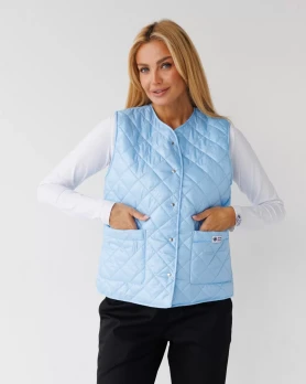 Medical insulated vest for women Oslo blue 521-333-679 (6637732) Medical insulated vest for women Oslo blue 521-333-679 (6637732) фото 1