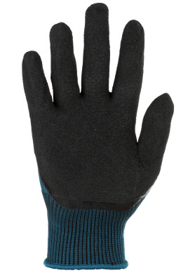 Stretch gloves with incomplete latex coating, blue (301021) Stretch gloves with incomplete latex coating, blue (301021) фото 1