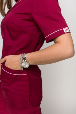 Костюм Монік, жіночий медичний, завужені штани. Марсал (5410152) Костюм Монік, жіночий медичний, завужені штани. Марсал (5410152) фото 5