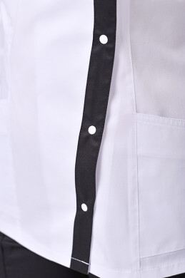Костюм медицинский Клеопатра+ Бр. зауженные. COTTON. Белый / черный (544637) Костюм медицинский Клеопатра+ Бр. зауженные. COTTON. Белый / черный (544637) фото 7
