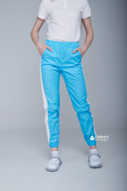 Women's medical trousers "Vanessa" sea wave (3399112) Women's medical trousers "Vanessa" sea wave (3399112) фото 6