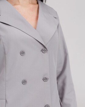 Medical gown women's Monica gray 356-328-677 (6613610) Medical gown women's Monica gray 356-328-677 (6613610) фото 7