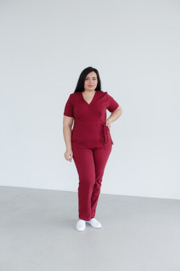 Medical suit women's Rio marsala 135-326-707 / 346-326-704 (6613236) Medical suit women's Rio marsala 135-326-707 / 346-326-704 (6613236) фото 10