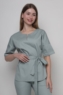 Куртка женская хирургическая Рио. Олива светлая. COTTON. (5437001) Куртка женская хирургическая Рио. Олива светлая. COTTON. (5437001) фото 1