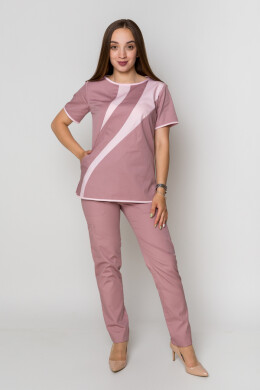 Костюм медицинский Айс+Бр. Вирджиния. COTTON. Пепельная роза (5410051) Костюм медицинский Айс+Бр. Вирджиния. COTTON. Пепельная роза (5410051) фото 12