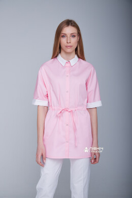 Women's medical blouse "Daria" pink (3399106) Women's medical blouse "Daria" pink (3399106) фото 13