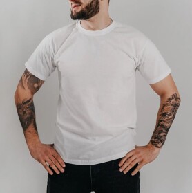 T-shirt working "Fruit of the loom" white 165 g / m2 (220038) T-shirt working "Fruit of the loom" white 165 g / m2 (220038) фото 3